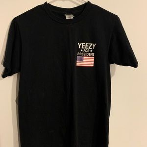 Yeezy For President tee, black